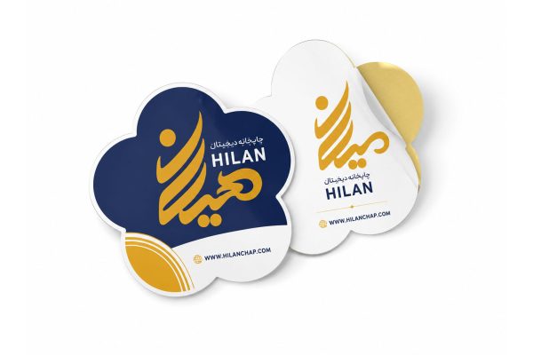 لیبل سلفون براق قالبدار با طرح دلخواه