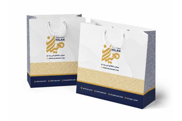 ساک خرید ایندربرد 230 گرم سلفون براق