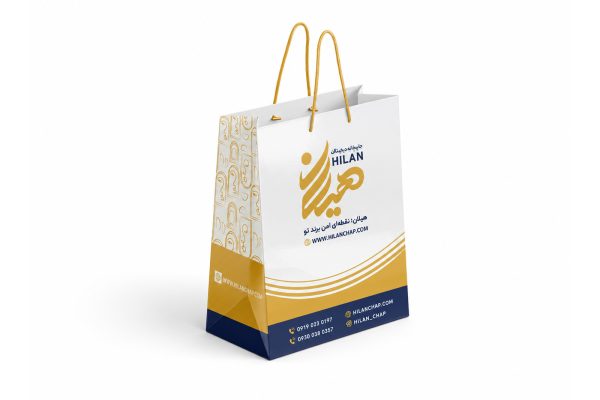 ساک خرید ایندربرد 230 گرم سلفون مات