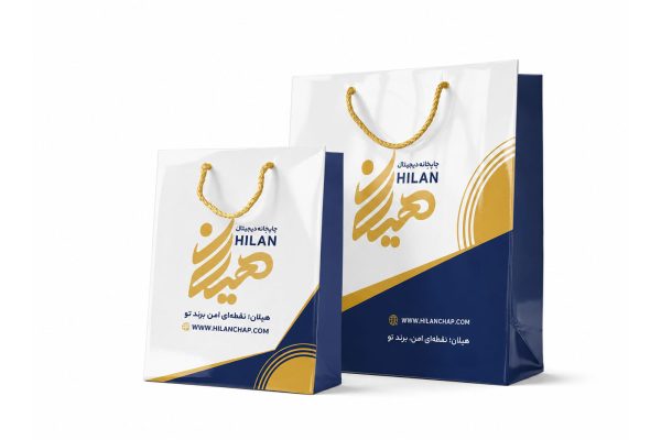 ساک خرید گلاسه 250 گرم با سلفون براق